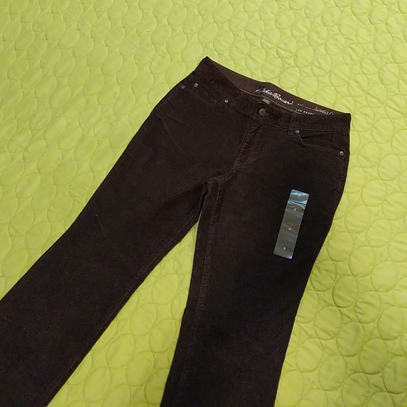 Eddie Bauer slightly curvy bootcut chord trouser 8 - Picture 3 of 8